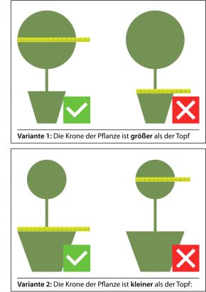 Richtig Messen - Gärtnerei Gruber